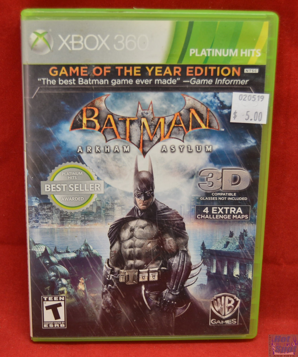 Hot Spot Collectibles and Toys - Batman Arkham Asylum Game