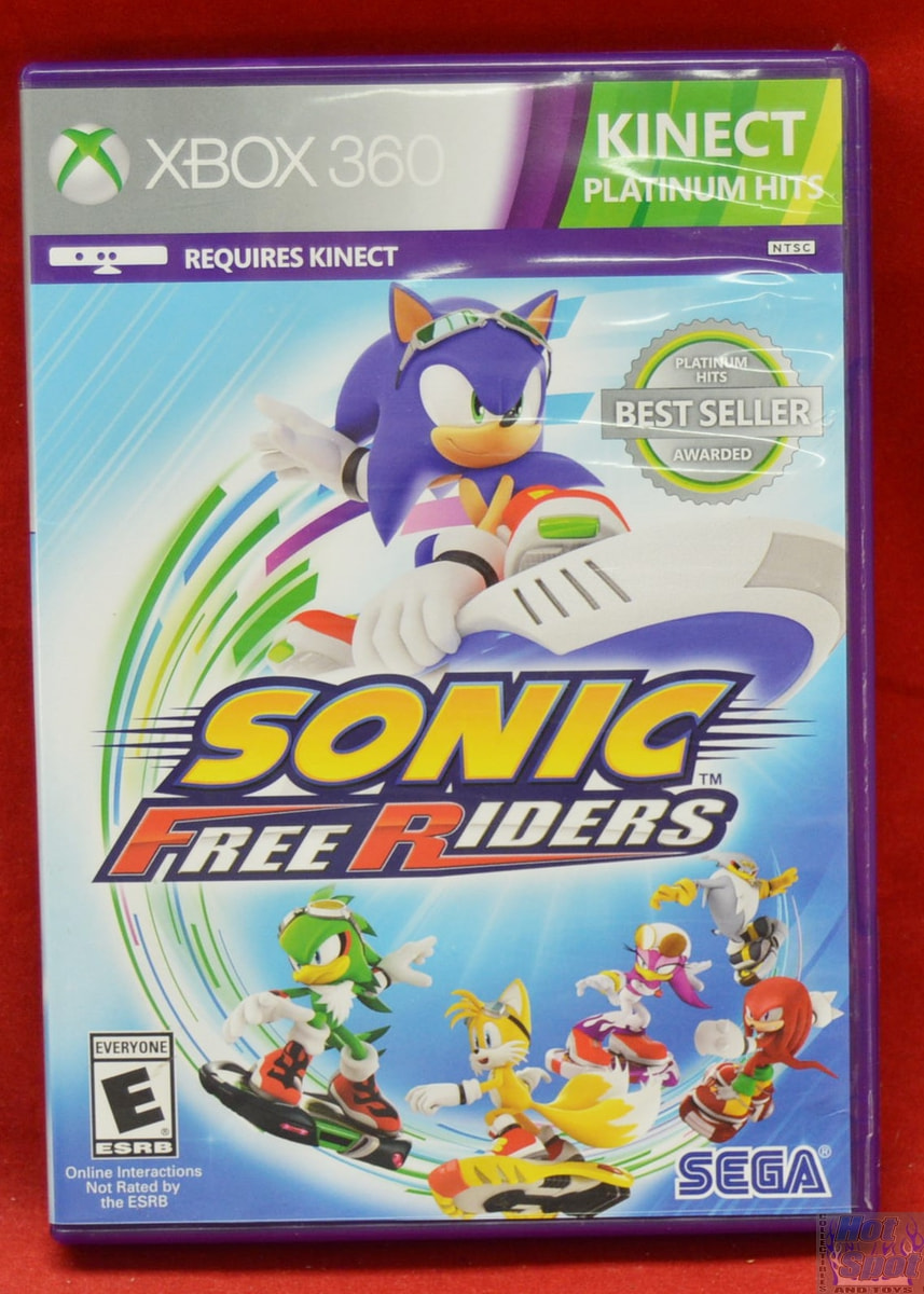Sonic Free Riders Xbox 360 Game For Sale