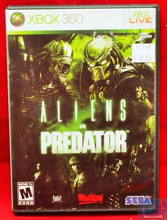 Alien Vs Predator Xbox 360 Game 