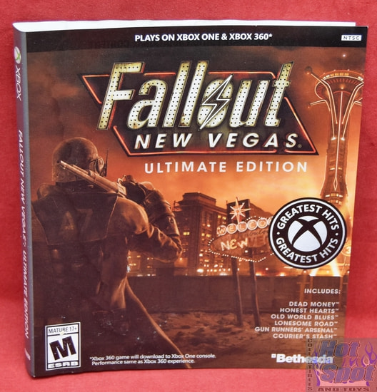 Fallout New Vegas Ultimate Edition Slip Cover, Booklets & Inserts