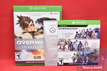 Overwatch Legendary Edition Case with Inserts