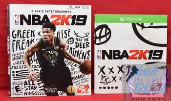 NBA 2K19 Slipcover & Booklet