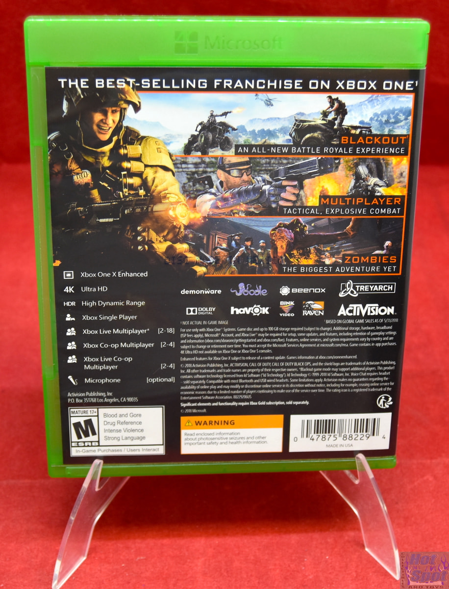 Hot Spot Collectibles and Toys - Call of Duty Black Ops 4 Original Case ...