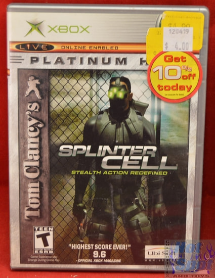 Tom Clancy's Splinter Cell Platinum Hits Game