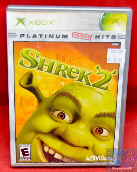 Shrek 2 Platinum Hits Game & Original Case