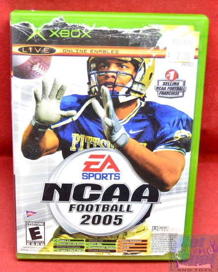 NCAA Football 2005 & Top Spin Games CIB Dual Pack