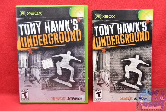 Tony Hawk's Underground Cases & Manuals