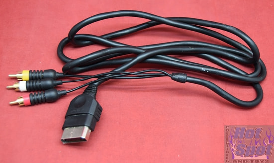 Original Xbox Heavy Duty 3 Wire A/V Cord OEM