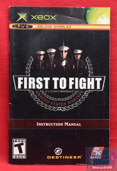 Close Combat First to Fight Instruction Manual Only