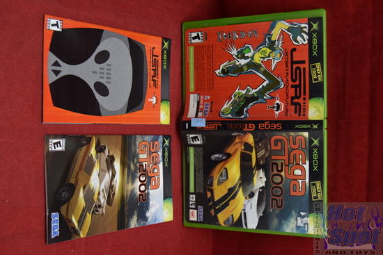 Sega GT 200 / JSRF Jetset Radio Future Double Pack Cover Art and Manuals