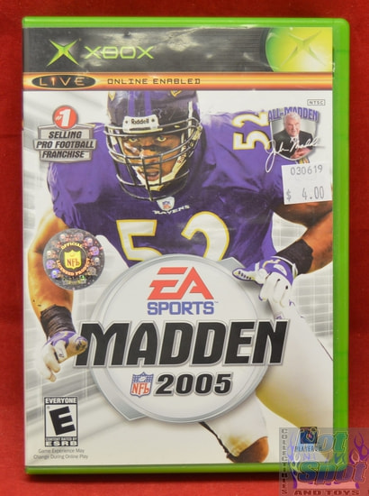 Madden NFL 2005 XBOX Game