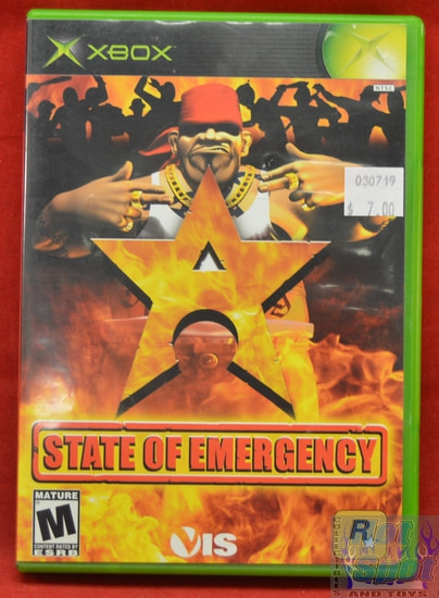 State of Emergency Game Xbox