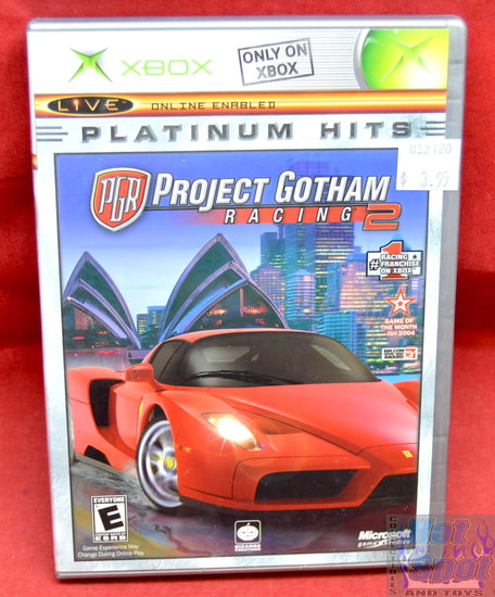 Project Gotham Racing 2 Platinum Hits Game CIB
