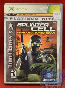 Tom Clancy's Splinter Cell Pandora Tomorrow Platinum Hits Game