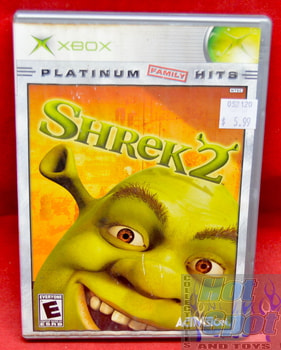 Shrek 2 Platinum Hits Game & Original Case