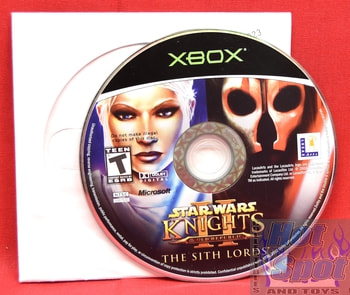 Star Wars Knights of the Old Republic II 2 The Sith Lords