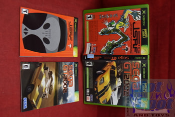 Sega GT 200 / JSRF Jetset Radio Future Double Pack Cover Art and Manuals