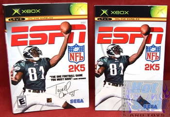 ESPN NFL 2K5 Slipcover & Instruction Booklet