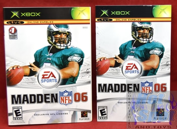 Madden NFL 06 Slip Cover & Instruction Booklet