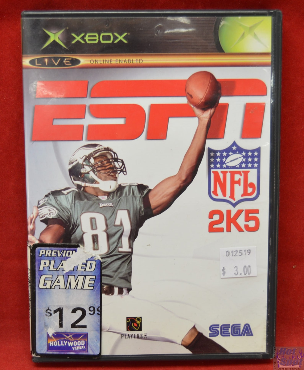 espn nfl 2k5 xbox 360