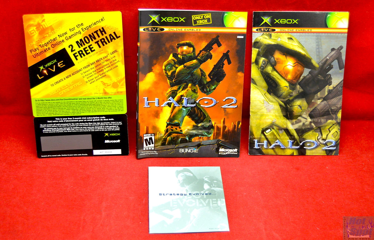 Hot Spot Collectibles and Toys - Halo 2 Slip Cover, Booklet, & Insert